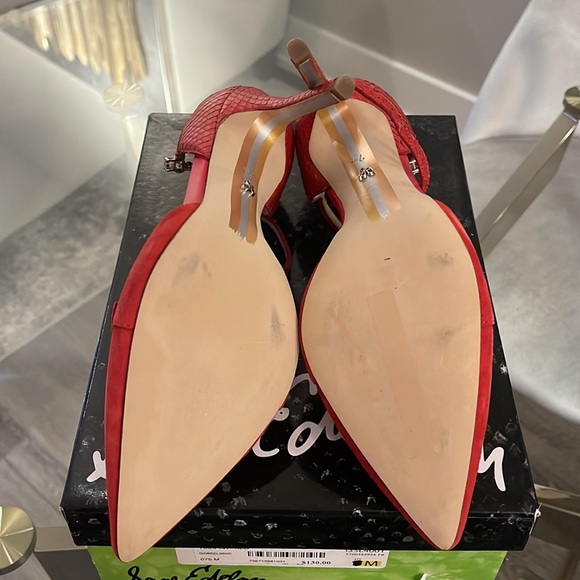 Sam Edelman Harper Heels Size 7.5 - Picture 5 of 6